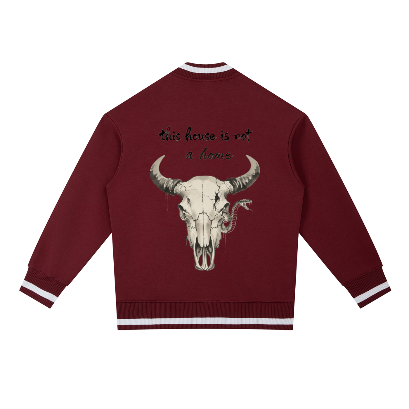 Bomber Jacket "This House Is Not A Home"