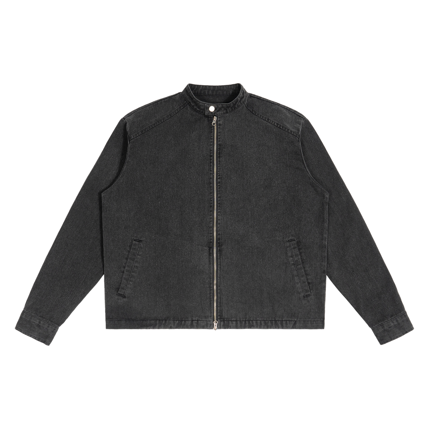 Black Denim Jacket "taikomochi"
